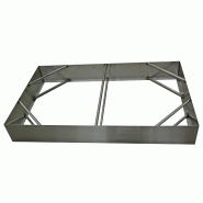 Socles robustes pour montage de barrières et poteaux