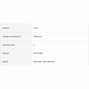 Échafaudage passe-partout GENERIS 300-4 - COMABI SNC - roulant en acier galvanisé - hauteur de travail 6,50 m_7