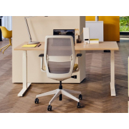 Bureau pour télétravail réglable en hauteur - OGI DRIVE - électrique ou manuel - design contemporain et écologique_7