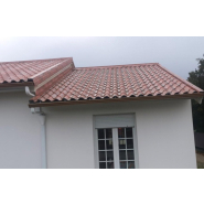 Panneau sandwich imitation tuile romane - épaisseur 40 à 120 mm - isolation performante et esthétique_7