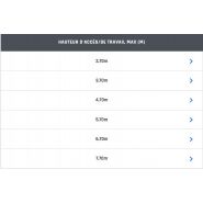 Échafaudage roulant aluminium pliant T-ONE 155 - Comabi SNC - Hauteur de travail max 7,70 m - Base pliante et montage rapide_7