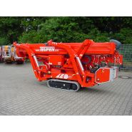 Nacelle araignée pour travaux en hauteur dans des espaces restreints