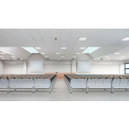 Siège d'amphithéâtre avec table modulable en rangée droite pour les universités, salles de formation - Q3000 - ATOMA_7