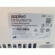 Thermocycleur Applied Biosystems Thermo Fisher Scientific SimpliAmp IS VERIFLOW_7