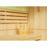 SAUNA D'ANGLE FINLANDAIS NORDICA® VAPEUR V34 (3-4 PLACES) - 150 X 150 X H.200_7