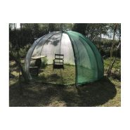 Serre de jardin octogonale pour  un espace de culture différent (10,43 m2) avec Ventilation par la pose d'un filet sur la porte- IGLOO avec ou sans tablette_7