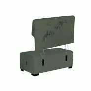 Canapé 2 places vert forêt_7