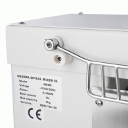 Pétrin à spirale / pétrin à pâte - 8 L - Blanc | Maxima - 09361008_7