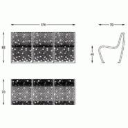 Banc public en métal - Cyria moderne ELINIUM 174cm - design contemporain et durable_7