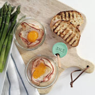 6 bocaux en verre Weck® Droit 370 ml - couvercles en verre et joints inclus (clips non inclus) - WN000005_7