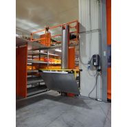 Élévateur mezzanine hydraulique - flux logistiques intérieur/extérieur -  DHOLLANDIA DH-VZK_7