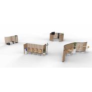 Ganivel - Cloisonnette ajourée en acier avec finition époxy - Fabrication française et recyclable_7