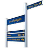 Panneau de signalisation design novateur et personnalisable - Gamme ARCHITEKT avec laquage sur demande_7