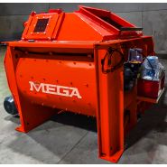 Centrale à béton mobile 100 m³ - Mélangeur Twinshaft, trémie à agrégats, silo à ciment 100 tonnes_7