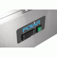 Comptoir à salade réfrigéré 368L Polar Série G 4 GN 1/1 G607 Polar_7