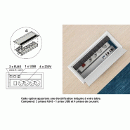 Table rectangulaire pieds en bois Ogi - MDD. - Anthracite, Avec mediaBox_7