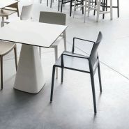 Tabouret empilable Bakhita - intérieur et extérieur - technopolymère - fabriqué en Italie_7