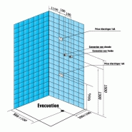 SAUNA DOUCHE HAMMAM BOREAL® SH180-G BLANC GAUCHE_7
