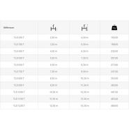 Modèle TLS Échafaudage - ULTRALU - Usage intensif - Hauteur de travail 4.30 m à 14.30 m - Grande surface de travail_7