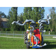 Atomiseur pneumatique avec mini canons, mains individuels et orientables - CLM_7