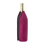 Étui rafraîchisseur à vin - tissu TC - élastique intérieur - couleur bordeaux_7