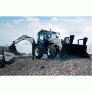 Tractopelle Terex 860 SX pour travaux lourds