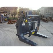 Pince fourches à grumes pour chargeuses_7