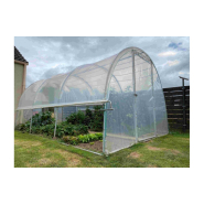 Serre de jardin petite, fonctionnelle, robuste pour les fleurs, les arbustes et le potager familial - 4 à 8 m de long - JARDINIERE_8