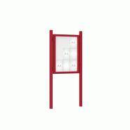 Vitrine 1000 poteaux ronds diam. 76 mm_7