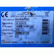 ALTRAD Novipro 350 Bétonnière thermique 340L tractable - NET DE TVA_7