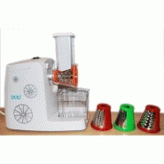 Slow juicer - Extracteur de jus à extraction lente 80t/min avec râpe offerte_7