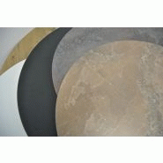 Table Rome - RESTOOTAB - Piétement en fonte pour plateaux jusqu'à 90 cm - Produit européen_7