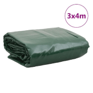 Vidaxl bâche vert 3x4 m 650 g/m² 156133_7