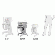 Batteur planétaire 20L 1100W - Buffalo - GL191_7