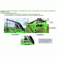 Broyeur de végétaux manuel - Fabrication française - Lame 300 mm en acier spécial - Réglable et pliable_7