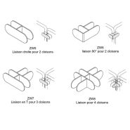 Cloison de bureau SONIC - système acoustique performant (classe A) - design épuré et coloré_7