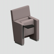 Fauteuil simple et stylé L213 - Pour conférences, auditoriums, théâtres, et espaces d'apprentissage_7