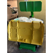 Compacteur et tasseur de bac pour DIB (Déchets Industriels Banals) (660L à 1100L)._7