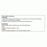 Fauteuil Directionnel en cuir Max 2 - Sitek - cuir noir_7