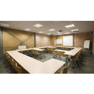 Chaise empilable confortable et résistante - HL3 - polyvalente pour réunion, travail et collectivités_7