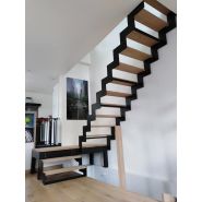 Escalier tourant -acier  cremaillere