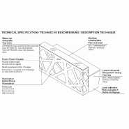 Banque d'accueil lumineuse Zig Zag avec accès PMR - MDD - Droite, Blanc, 260_7