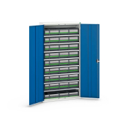 Armoires et meubles de rangement robustes pour ateliers et garages - Gamme Verso - acier soudé et modulables_7