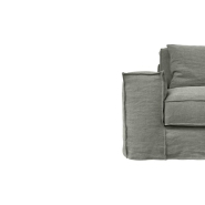 Canapé 3 places Cologne 223 cm - Déhoussable - Home Spirit - Structure en hêtre et assise Plumtex_7