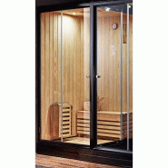 COMBI SAUNA DOUCHE HAMMAM BOREAL® SH220-G-BLACK EDITION - GAUCHE_7