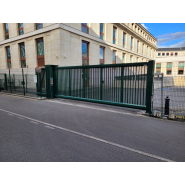 Portail autoportant rapide Ulmalu® 800 Rapid 50 - contrôle d'accès intensif - passage 4 à 8 m - motorisation industrielle_7