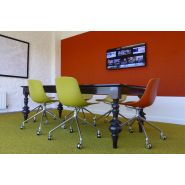 Chaise empilable Pure-Loop - coque monobloc en polypropylène renforcé, mono ou bi-nuance_7