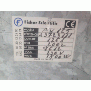 Etuve / incubateur universel FISHER SCIENTIFIC AU125 / 200 °C / 125 Litres_7