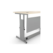 Table informatique DATA avec écran posé - nombreuses dimensions et configurations - fabrication française_7