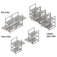 Rack à tiroirs STOCK3P - Pour tous types de palettes, bacs plastique et cartons - Ergonomie et capacité jusqu'à 3000 kg_7